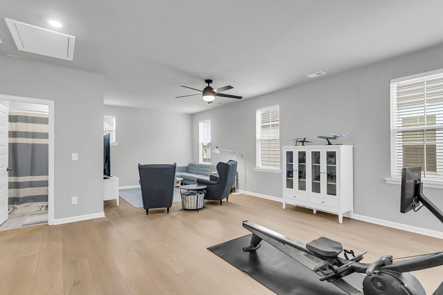 Furnished interior view inside a new home in , Summerville (Image 5).