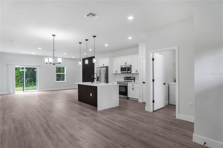 Furnished interior view inside a new home in , Citrus Springs (Image 9).