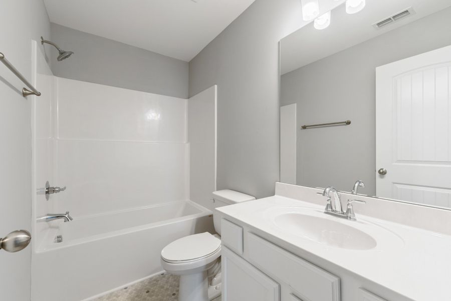 Furnished interior view inside a new home in Stonehenge, Manchester (Image 8).