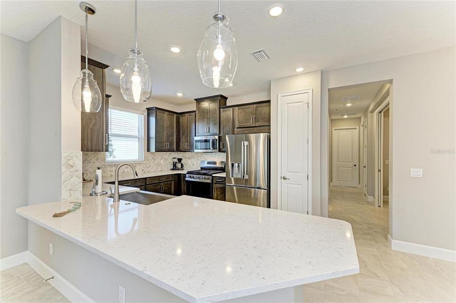 Furnished interior view inside a new home in , Bradenton (Image 34).