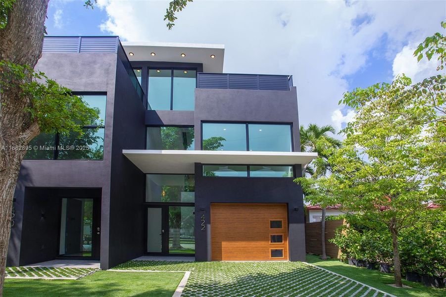 Front exterior of a new home in , Miami, FL, highlighting curb appeal (Image 24).