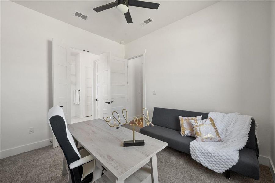 Furnished interior view inside a new home in , Red Oak (Image 10). Furnished interior view inside a new home in , Red Oak (Image 10).