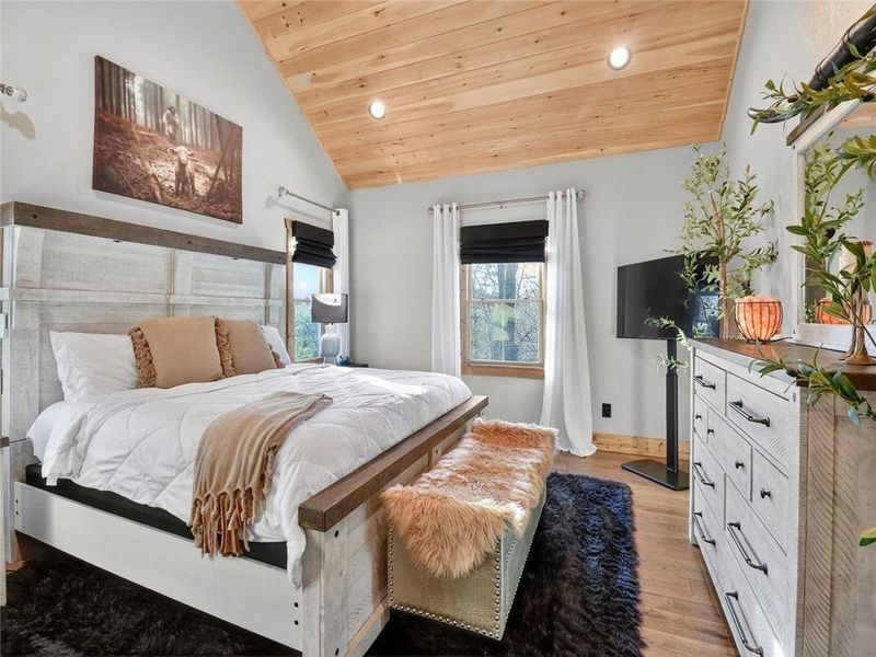 Furnished interior view inside a new home in , Ellijay (Image 13).