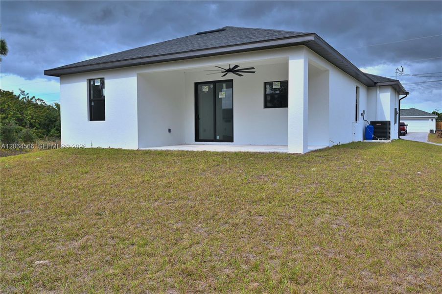 Exterior details and patio area of a home in , Lehigh Acres (Image 33). Exterior details and patio area of a home in , Lehigh Acres (Image 33).