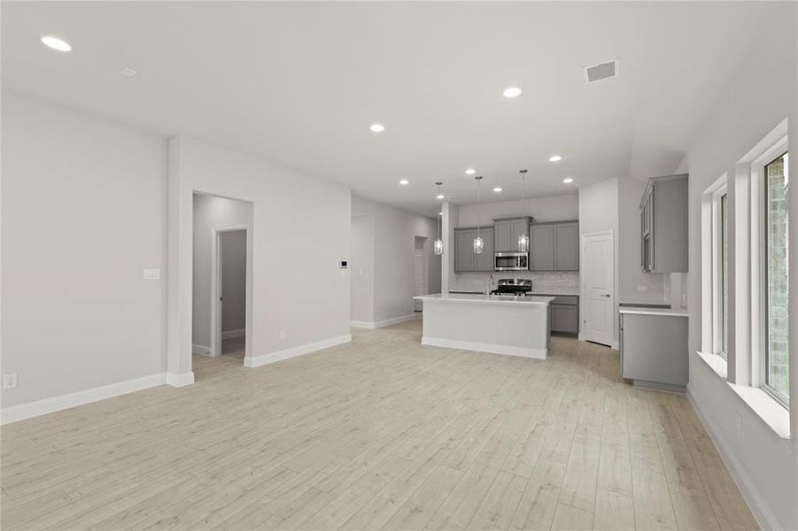 Furnished interior view inside a new home in Creekside, Royse City (Image 7).