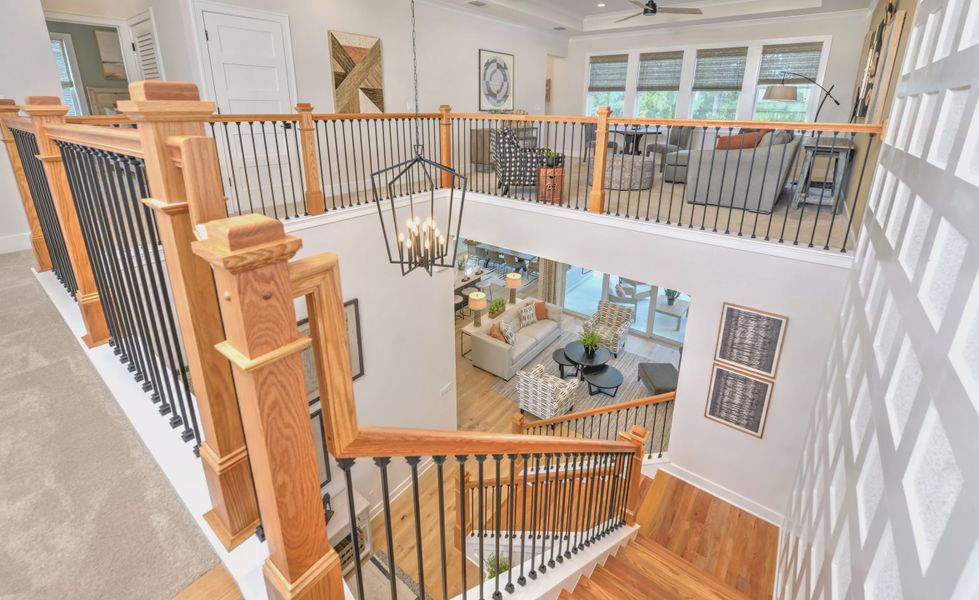 Furnished interior view inside a new home in Seven Pines, Jacksonville (Image 32).