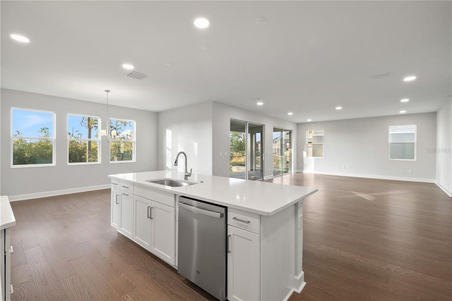 Furnished interior view inside a new home in , Winter Garden (Image 7). Furnished interior view inside a new home in , Winter Garden (Image 7).