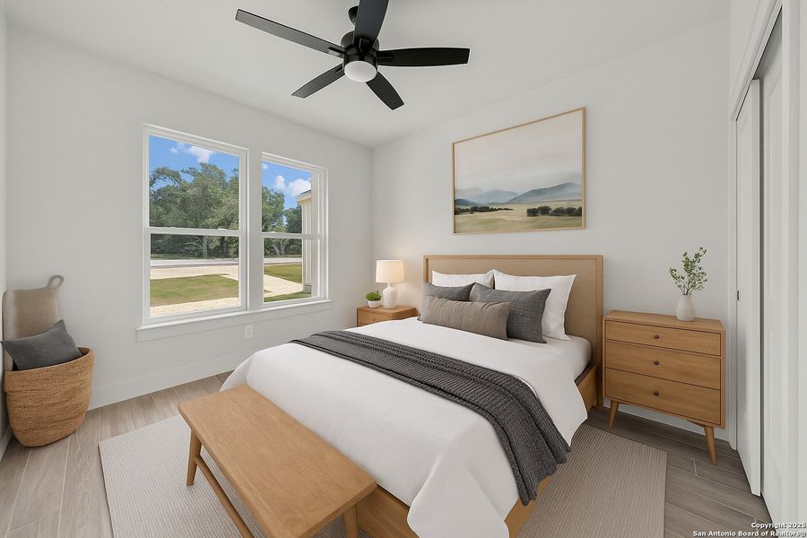 Furnished interior view inside a new home in , Spring Branch (Image 8). Furnished interior view inside a new home in , Spring Branch (Image 8).