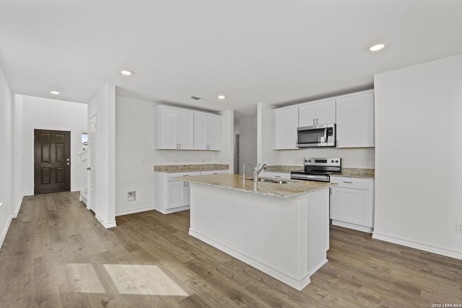 Furnished interior view inside a new home in Dove Song, Marion (Image 9).