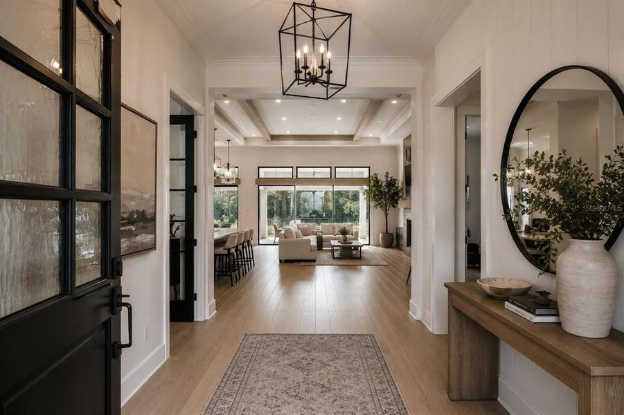 Furnished interior view inside a new home in , Lithia (Image 9).