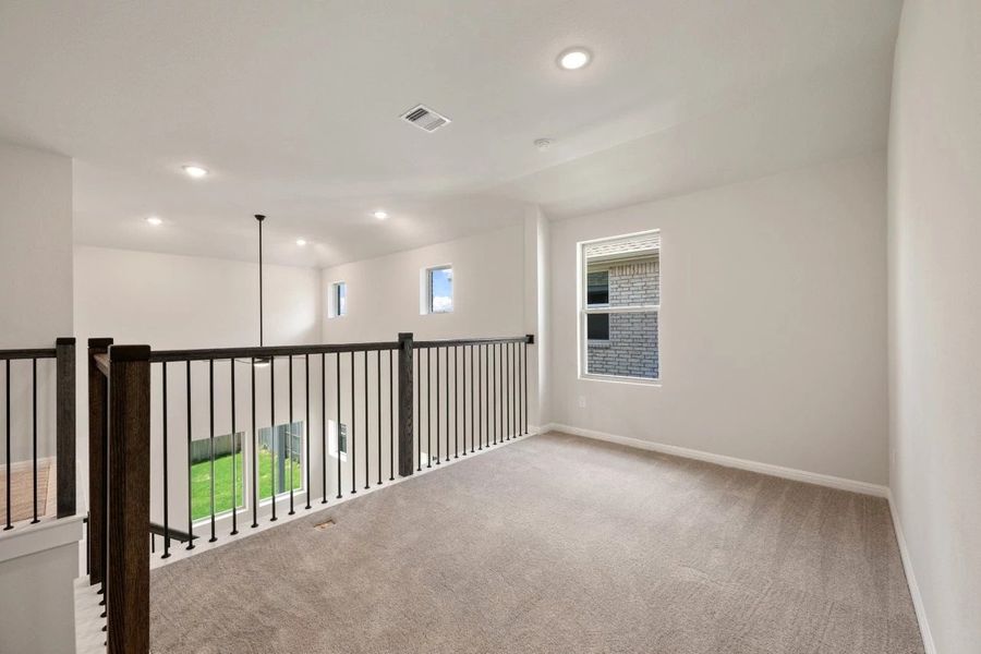 Spacious, unfurnished interior of a new home in La Cima, San Marcos (Image 18). Spacious, unfurnished interior of a new home in La Cima, San Marcos (Image 18).