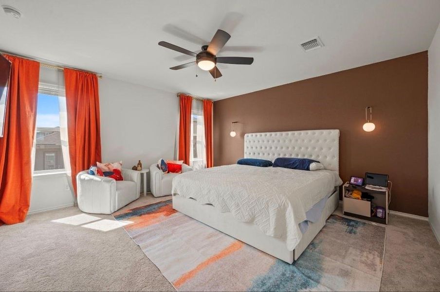 Furnished interior view inside a new home in Sonterra - Cool Water, Jarrell (Image 15).