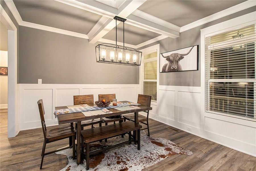 Furnished interior view inside a new home in Griffin Manor, Cartersville (Image 29).