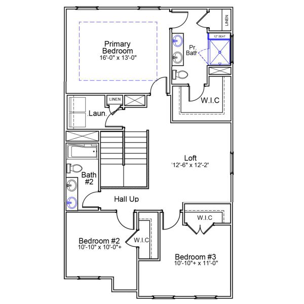 2D floor plan layout of this home in Ellington, Elgin, SC (Image 4).