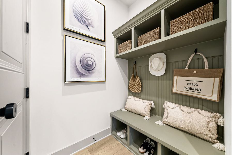 Furnished interior view inside a new home in Breakfast Point East, Panama City Beach (Image 9).