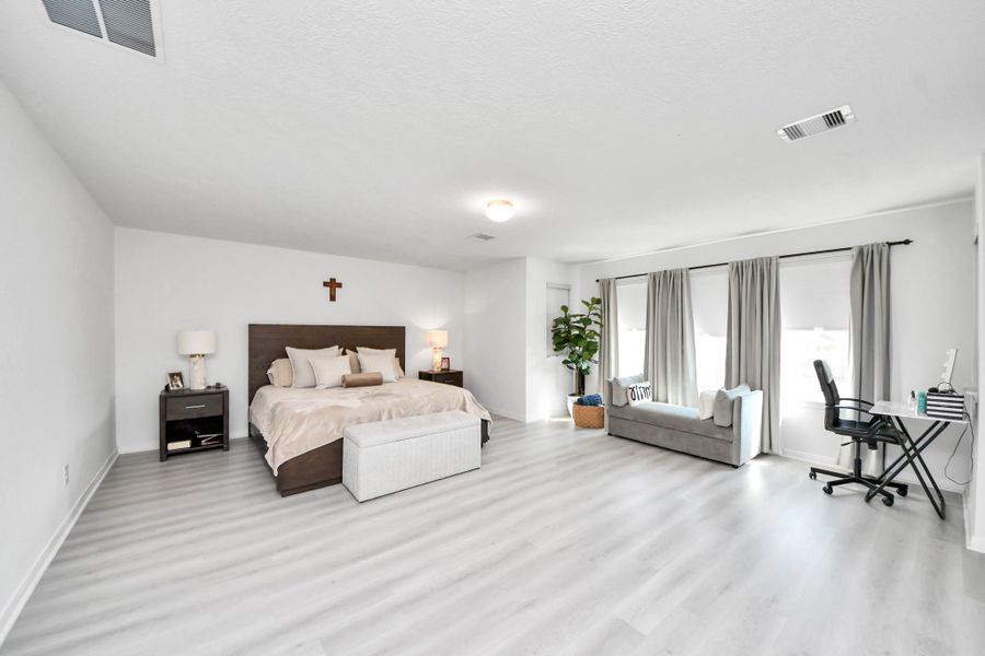 Furnished interior view inside a new home in , Cypress (Image 39).