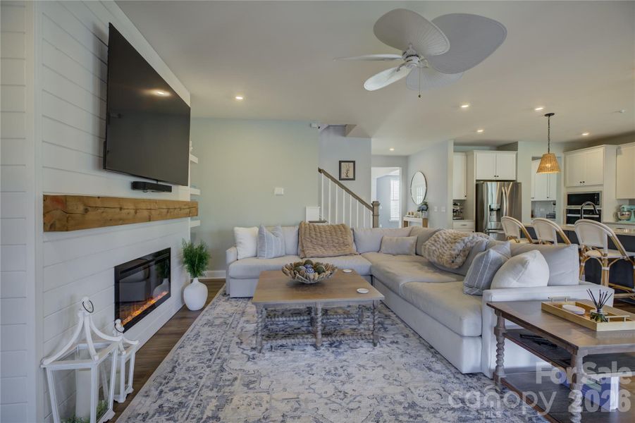 Furnished interior view inside a new home in Lakeside Glen, York (Image 16).