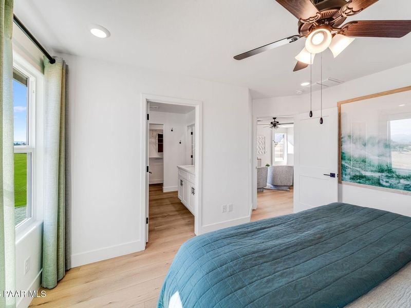 Furnished interior view inside a new home in South Ranch Southern Collection, Prescott (Image 14).