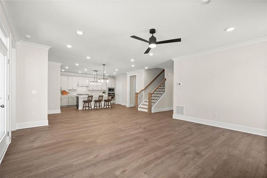 Spacious, unfurnished interior of a new home in , Canton (Image 35).