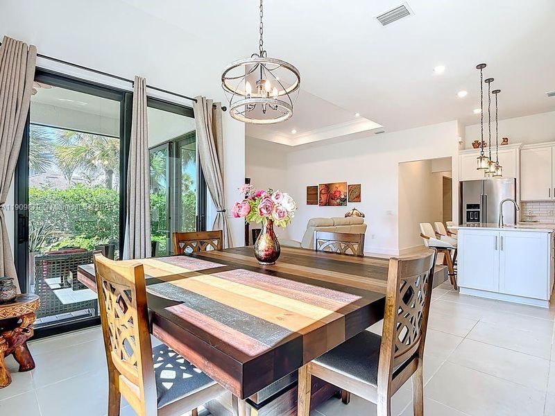 Furnished interior view inside a new home in , Ave Maria (Image 15).
