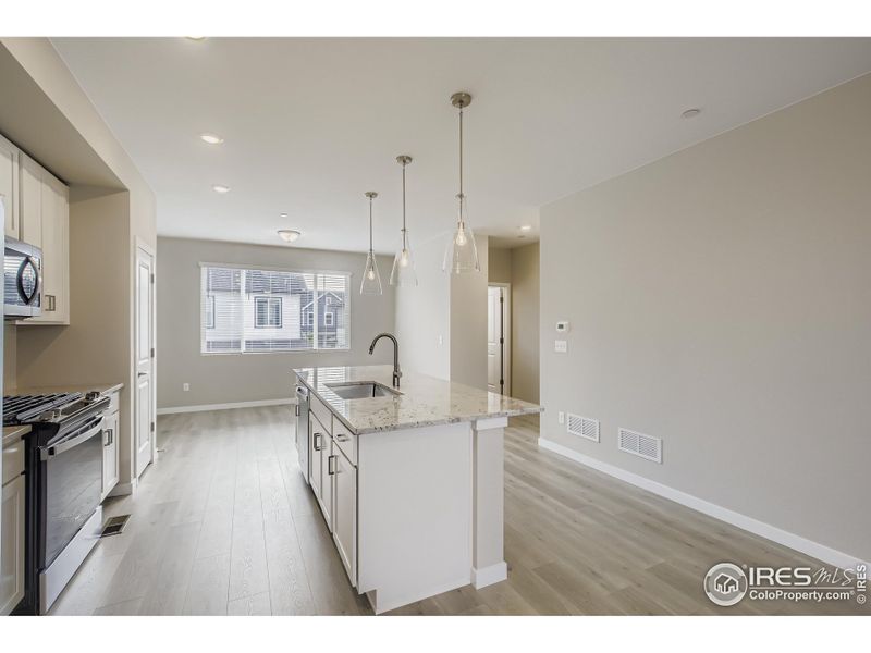 Furnished interior view inside a new home in , Fort Collins (Image 8).