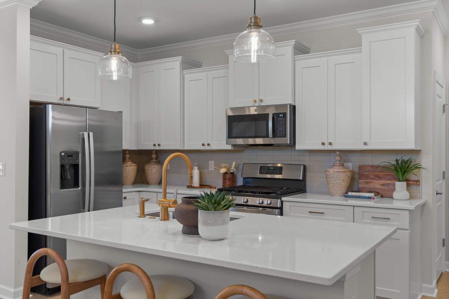 Representative furnished interior of a home built from the The Sunflower by Chesapeake Homes in Coastal Club of the Carolinas, Calabash (Image 8).