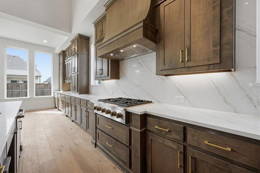 Furnished interior view inside a new home in Mustang Lakes, Celina (Image 4).