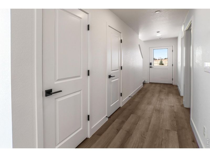 Spacious, unfurnished interior of a new home in Prairie Song Story Collection - Single Family Homes, Windsor (Image 33).
