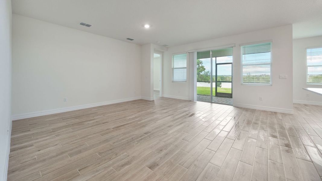 Representative unfurnished interior of a home built from the MADISON by D.R. Horton in Lakes of Mount Dora, Mount Dora (Image 26). Representative unfurnished interior of a home built from the MADISON by D.R. Horton in Lakes of Mount Dora, Mount Dora (Image 26).