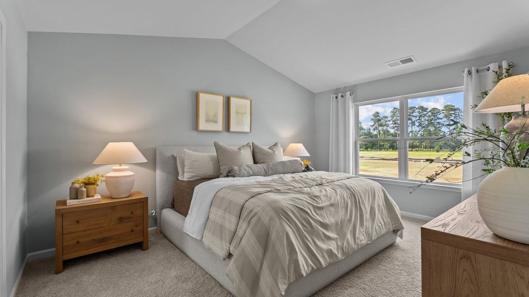 Furnished interior view inside a new home in Jetstream Park, Wilson (Image 17).