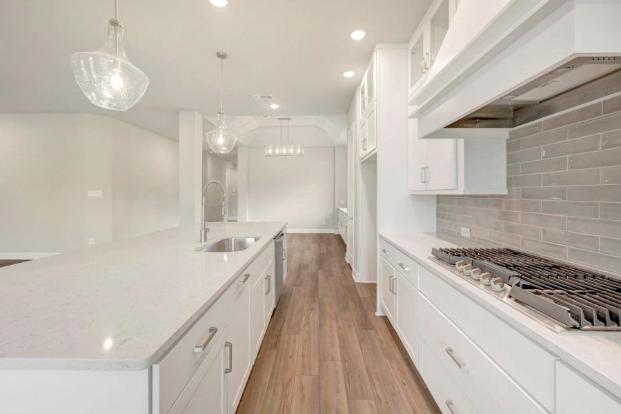 Furnished interior view inside a new home in Grand Central Park 55' Homesites, Conroe (Image 11). Furnished interior view inside a new home in Grand Central Park 55' Homesites, Conroe (Image 11).