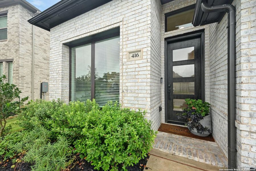 Exterior details and patio area of a home in , Kyle (Image 2). Exterior details and patio area of a home in , Kyle (Image 2).