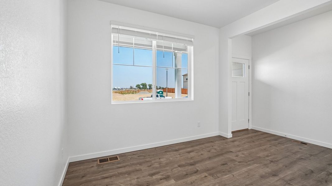 Spacious, unfurnished interior of a new home in Spring Valley Ranch, Elizabeth (Image 13). Spacious, unfurnished interior of a new home in Spring Valley Ranch, Elizabeth (Image 13).