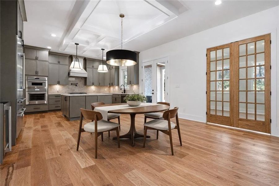 Furnished interior view inside a new home in , Atlanta (Image 11).