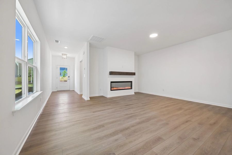 Spacious, unfurnished interior of a new home in The Point, Rolesville (Image 17).