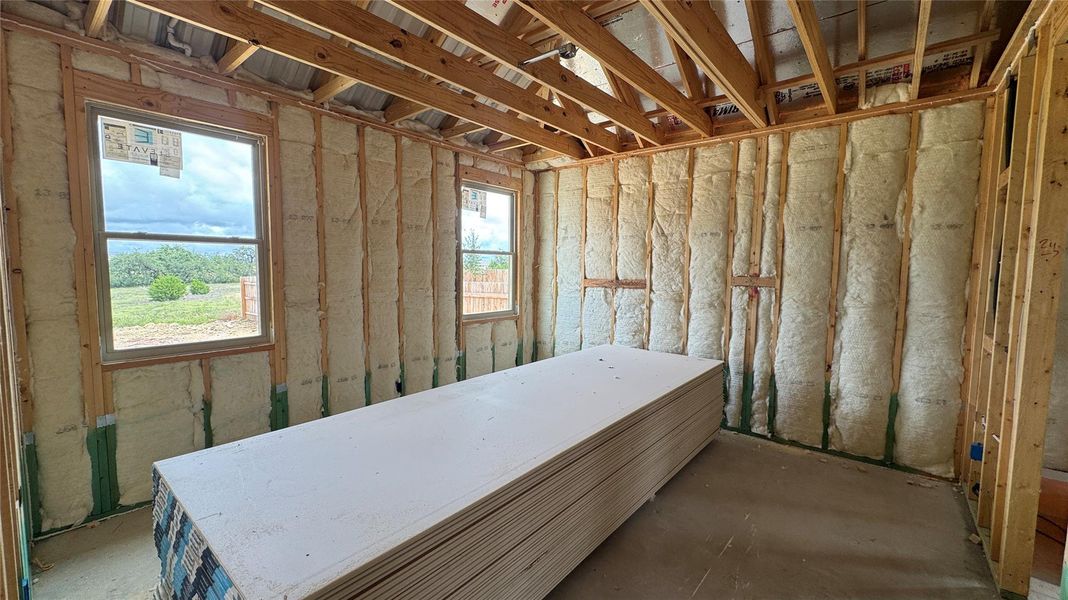 In-progress construction of a new home in Cannon Ranch, Dripping Springs, TX (Image 9).