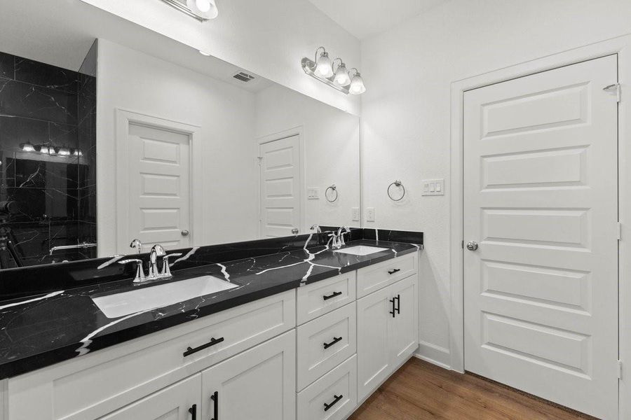 Furnished interior view inside a new home in , Houston (Image 7).