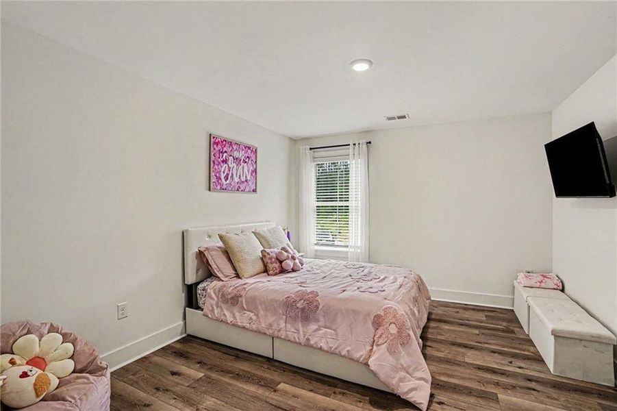 Furnished interior view inside a new home in , Monticello (Image 30).