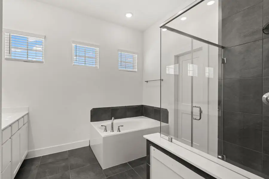 Furnished interior view inside a new home in Sienna, Missouri City (Image 10). Furnished interior view inside a new home in Sienna, Missouri City (Image 10).