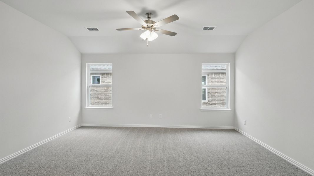 Furnished interior view inside a new home in Bel Air Village, Sherman (Image 22). Furnished interior view inside a new home in Bel Air Village, Sherman (Image 22).