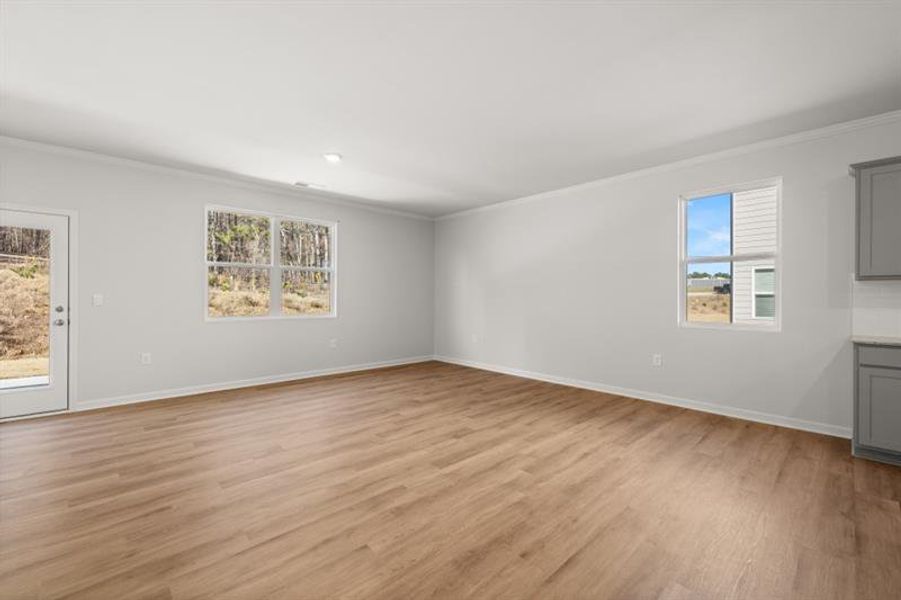 Spacious, unfurnished interior of a new home in Northwoods at Mirror Lake, Villa Rica (Image 33).