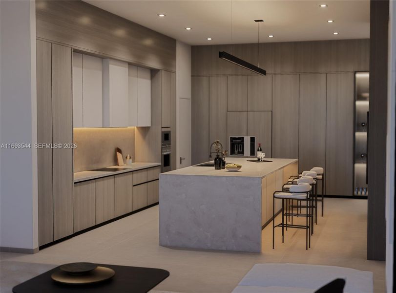 Furnished interior view inside a new home in , North Miami (Image 7).