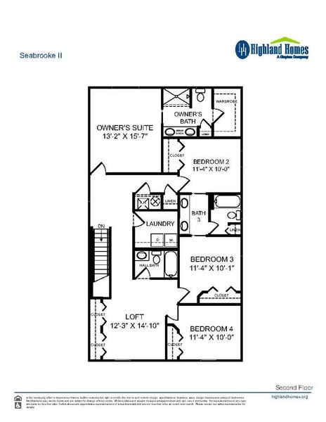 Seabrooke II - Second Floor Seabrooke II - Second Floor
