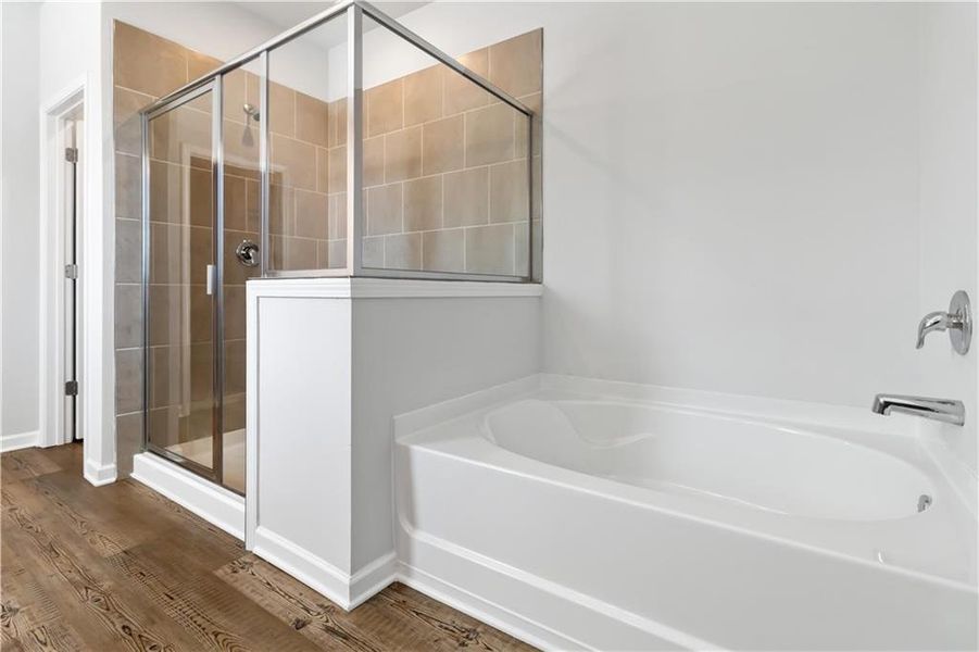 Furnished interior view inside a new home in , Atlanta (Image 3).