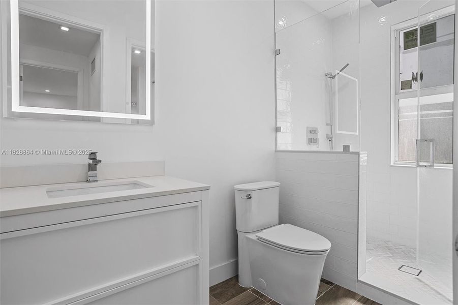 Furnished interior view inside a new home in , Miami (Image 7).