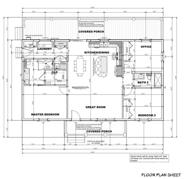 2D floor plan layout of this home in , Mount Gilead, NC (Image 5).