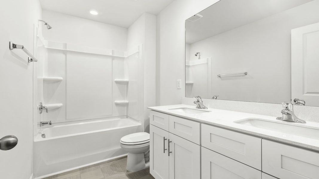 Furnished interior view inside a new home in Forest Creek, Winston-Salem (Image 5).