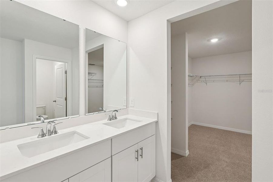 Furnished interior view inside a new home in , Davenport (Image 8).