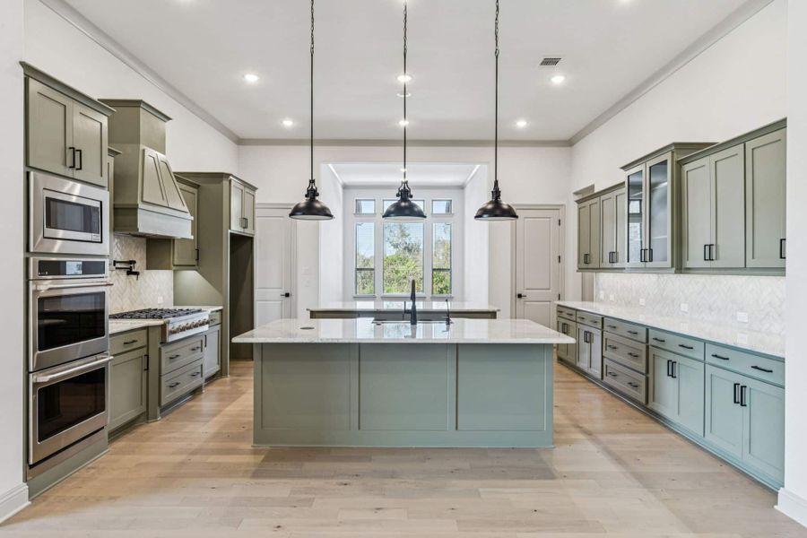 Furnished interior view inside a new home in Lakeway Estates, Waxahachie (Image 7). Furnished interior view inside a new home in Lakeway Estates, Waxahachie (Image 7).