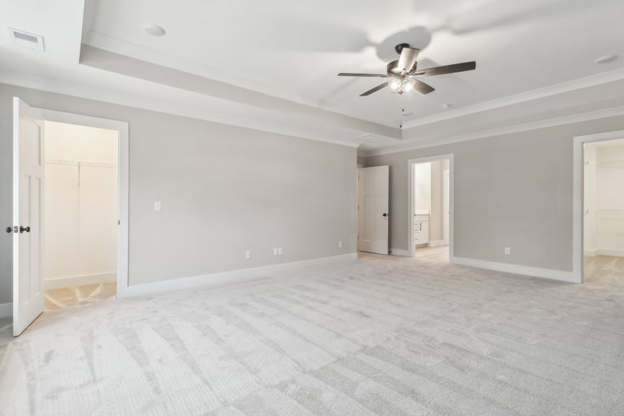 Representative unfurnished interior of a home built from the Ashbourne II by Great Southern Homes in Collins Cove, Chapin (Image 51).
